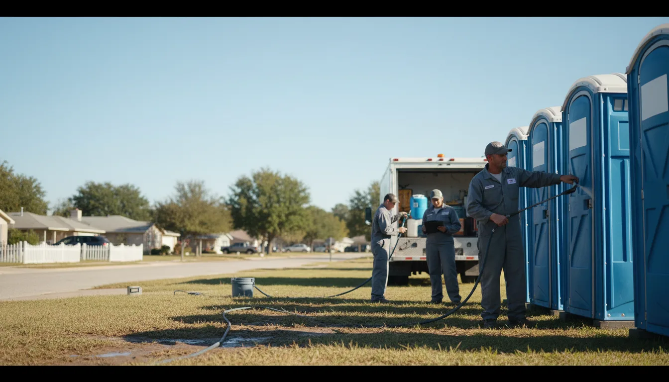 Long-Term Portable Toilet Rental in Riddle, OR near me